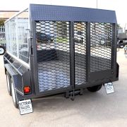 8x5 Bspec Heavy Duty Trailer for Sale with Drop Mesh Ramp