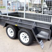 Single Piece Drop Mesh Trailer for Sale