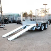 8x5 Galvanised Trailer with Ramps