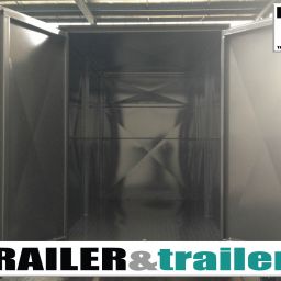 8×5 Single Axle 4Ft High Fully Enclosed Van / Cargo Trailer for Sale