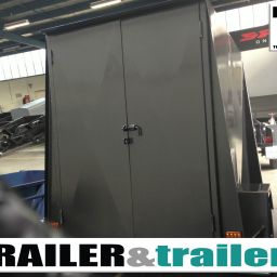 8×5 Single Axle 4Ft High Fully Enclosed Van / Cargo Trailer for Sale