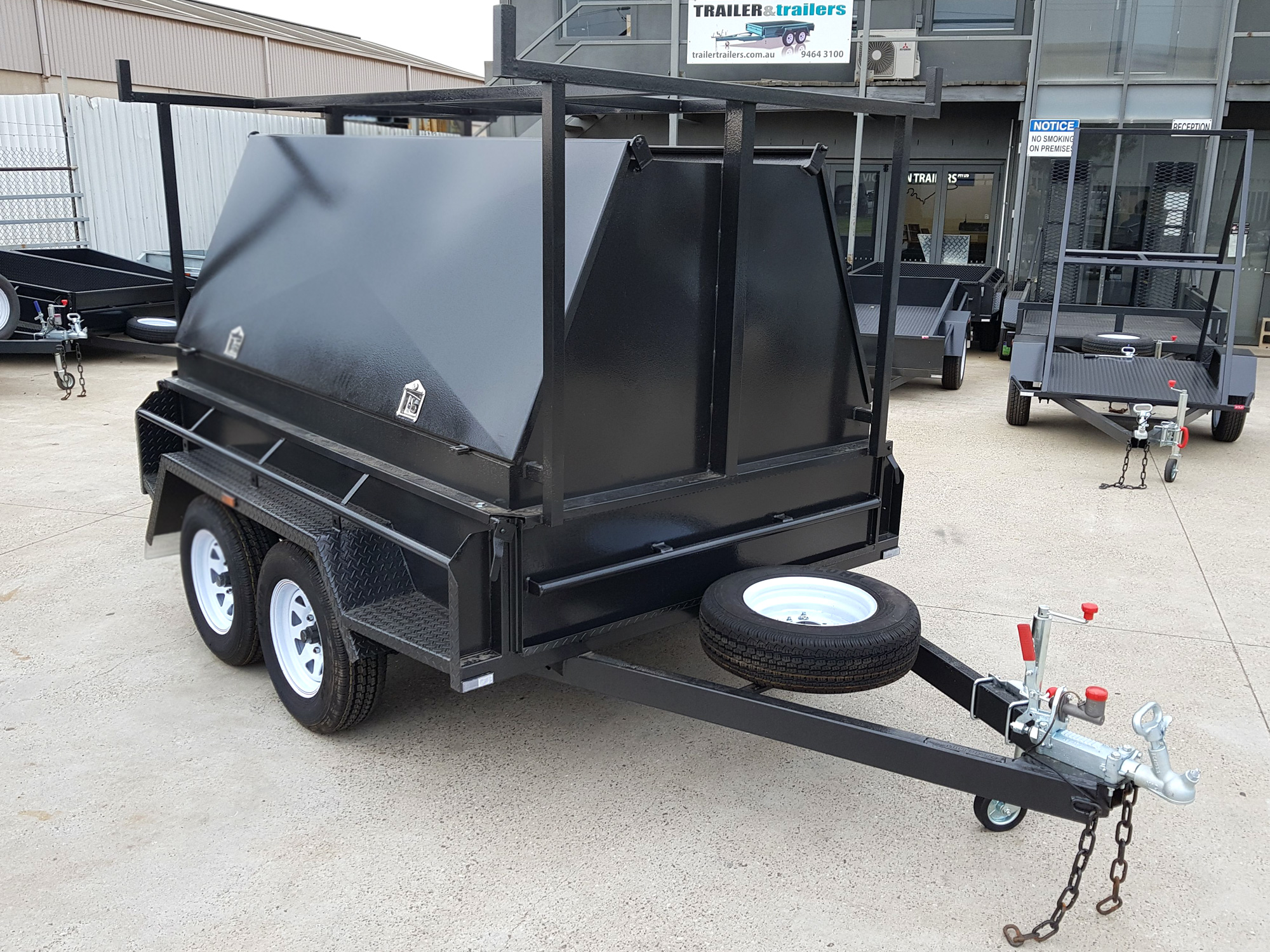 8x5 Tradesman Trailer with 900mm Tradie Top Trailer - Melbourne