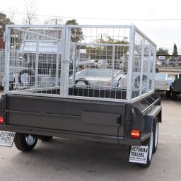 8x5 Budget Tandem Trailer with 3ft Cage for Sale