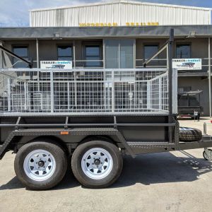 16X6’6″ Tandem Axle Semi Flat Beaver Tail Car Carrier Trailer - Car ...