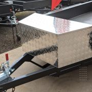 Aluminium Tool Box - A Shaped Trailer Storage