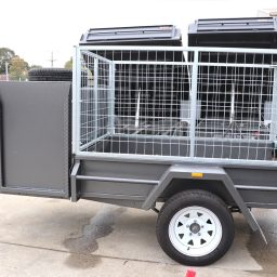 Commercial Heavy Duty Gardening Trailer with Drop Ramp
