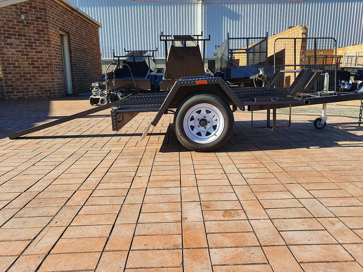 6x4 Deluxe Heavy Duty Motor Bike Trailer for Sale Melbourne, Victoria