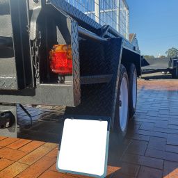 Deluxe Heavy Duty Trailer with Full Checker Plate Body for Sale in Victoria