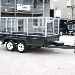 Double Axle Cage Trailer for Sale