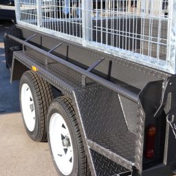 Double Axle Cage Trailer for Sale