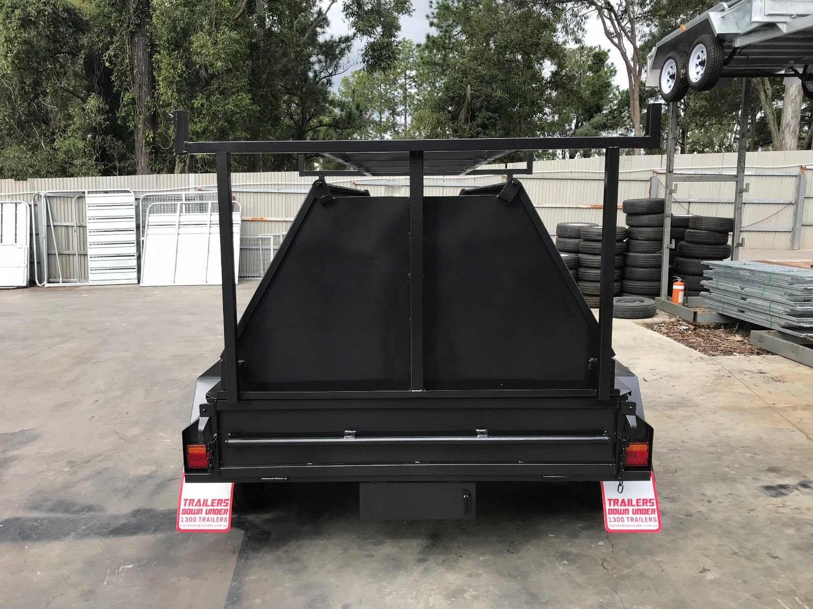 8x5 Standard Tandem Tradesman Tradie Top Trailer Compressor Box