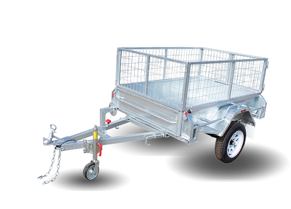 Galvanised Single Axle Cage Trailer for Sale in Melbourne