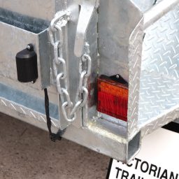 Galvanised Box Trailer with LED Lights