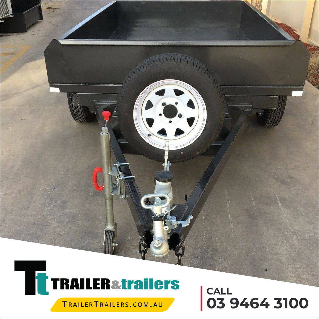 9x5 Tandem Axle Standard Hydraulic Tipper Box Trailer for Sale