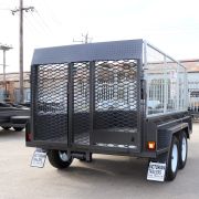 Mesh Ramp Cage Trailer