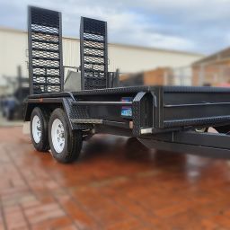 Plant - 8x5 Tandem Axle Heavy Duty Plant Trailer with Single Drop Down Ramp for Sale in Victoria