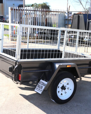 6×4 Single Axle Domestic Heavy Duty Cage Trailer | 2FT Cage | 750KG GVM for Sale in Melbourne