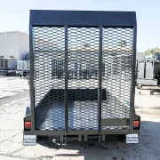 Spring Assisted Drop Down Ramp for Plant Trailer