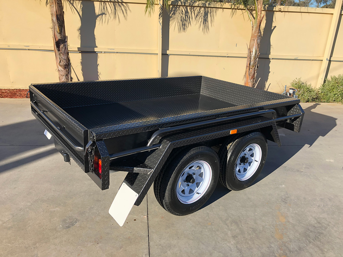 8x5 Deluxe Heavy Duty Tandem Axle Box Trailer for Sale Trailer Trailers