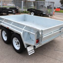 Tandem Box Trailer with High Sides