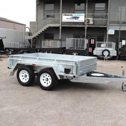 Trailer with High Sides
